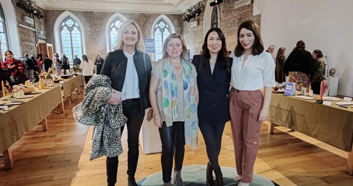 I travelled to Smock Alley Theatre in Dublin as one of the chosen makers for the Design & Crafts Council of Ireland’s #MadeLocal campaign. Pictured here (l-r) with Helen Magee artist, Aria-v jewellery, LaineyK cards. October 2024