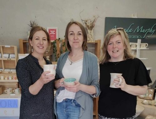 In conjunction with the Waterford Festival of Food we will be returning again this year with our Pottery Pop Up Event in Villierstown, Co Waterford with Cora Cummins Ceramics, Jackie Dee Pottery and myself Amanda Murphy Ceramics. April 2026.